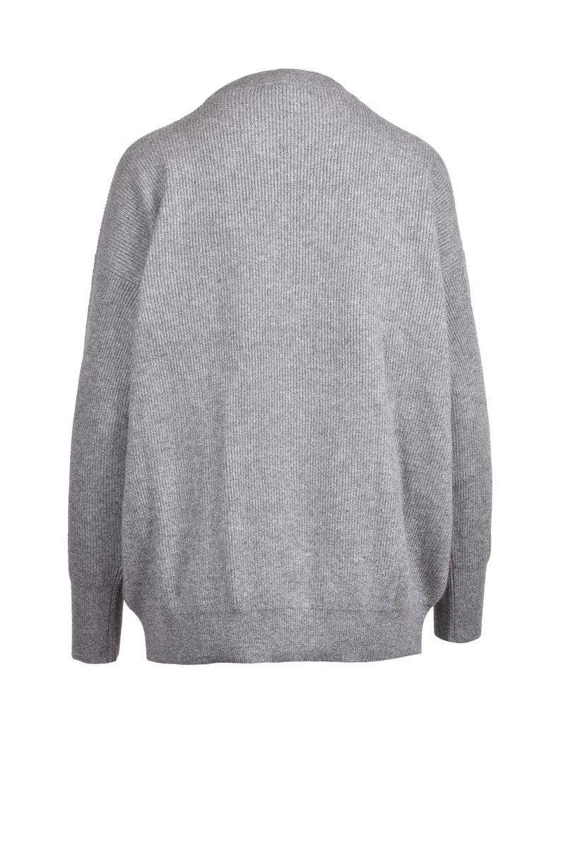 Lamé Sweater - Grey