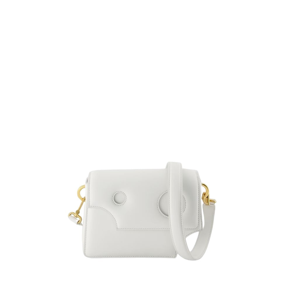 Burrow 22 Crossbody - White - Leather