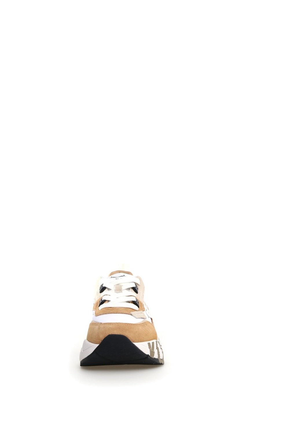 Chic Yellow Sneakers With Patent Details