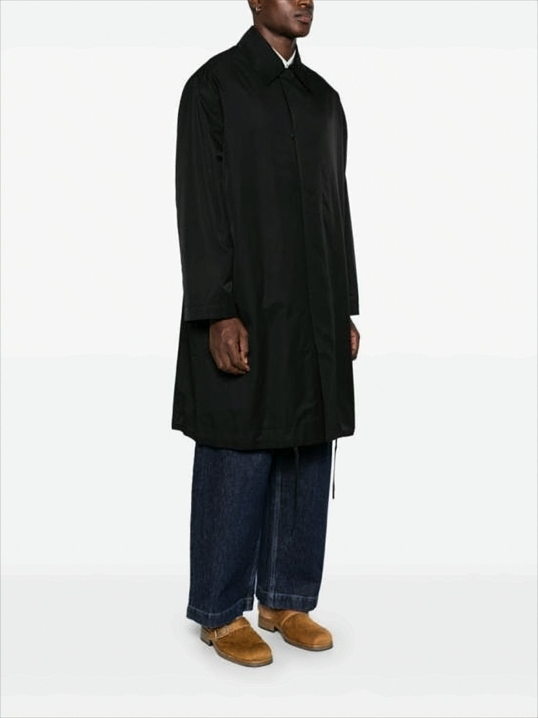 Minimalist Black Coat