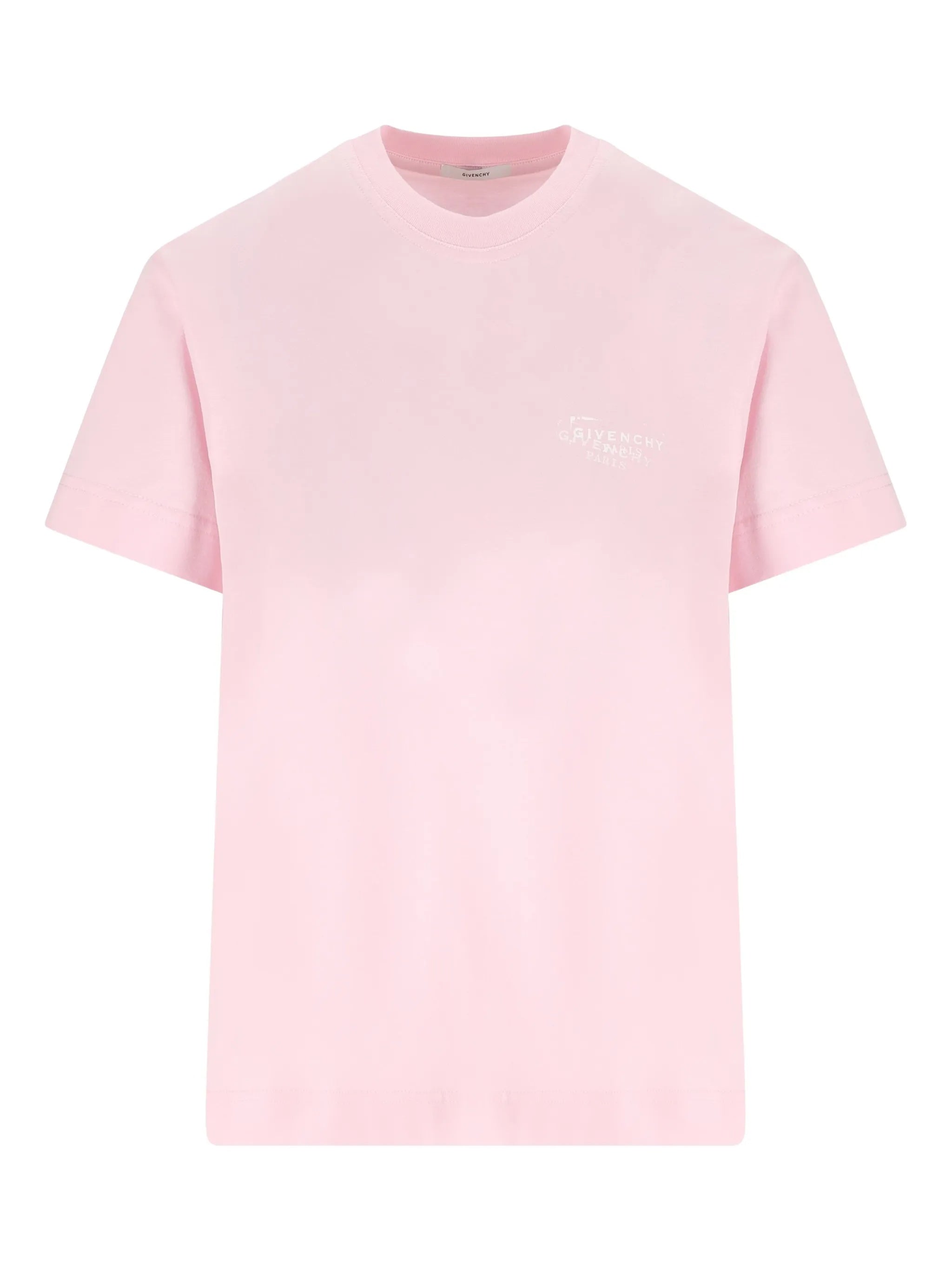 Regular Fit Soft Pink Logo T-Shirt