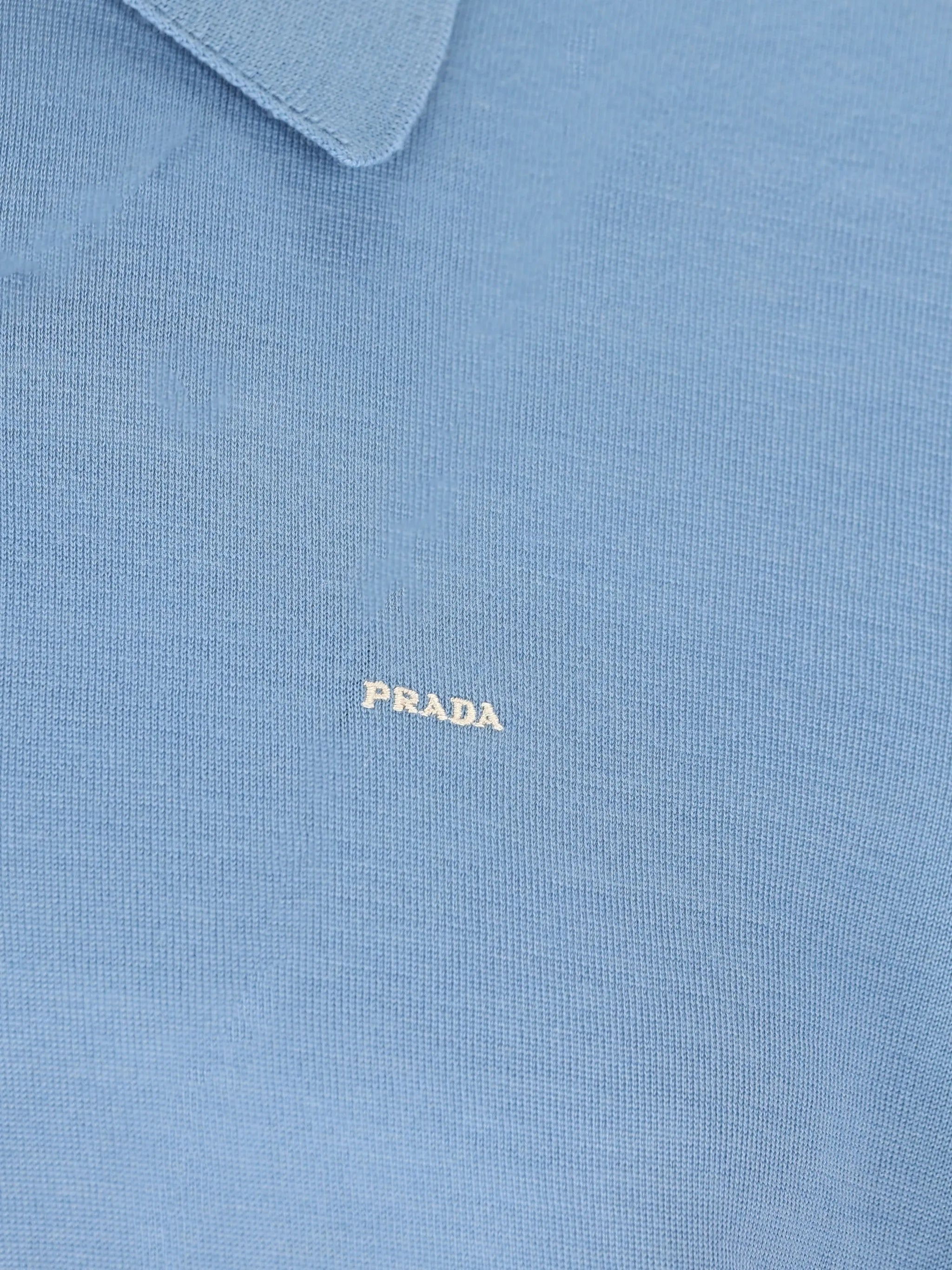 Short-Sleeved Fabric Polo Shirt