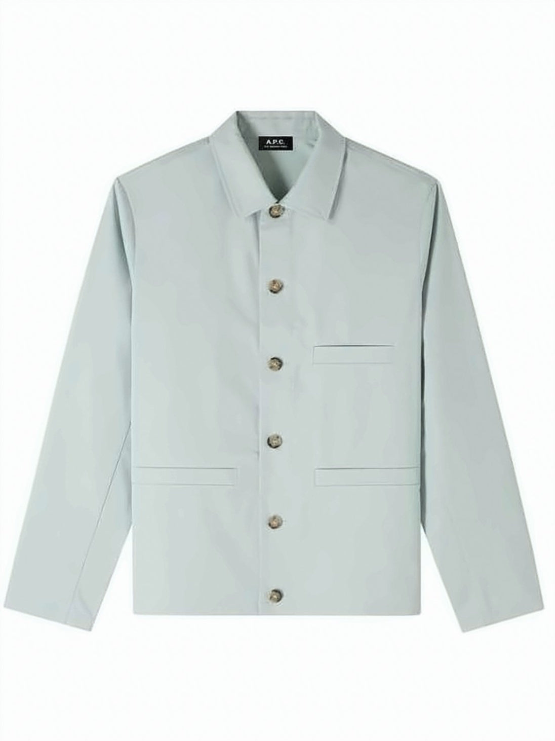 Button-Up Jacket with Classic Collar