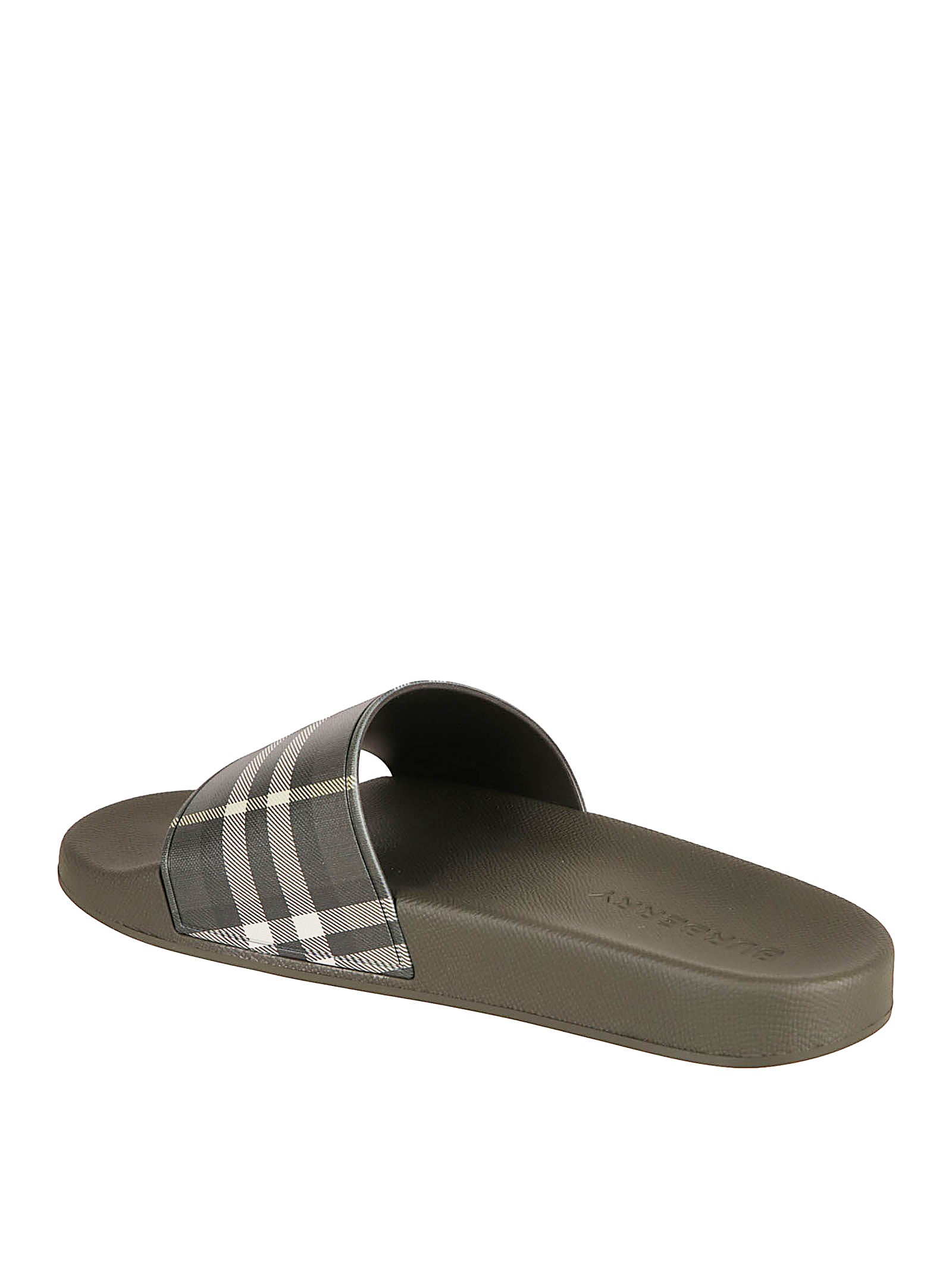 Slide Sandals with Contoured Footbed