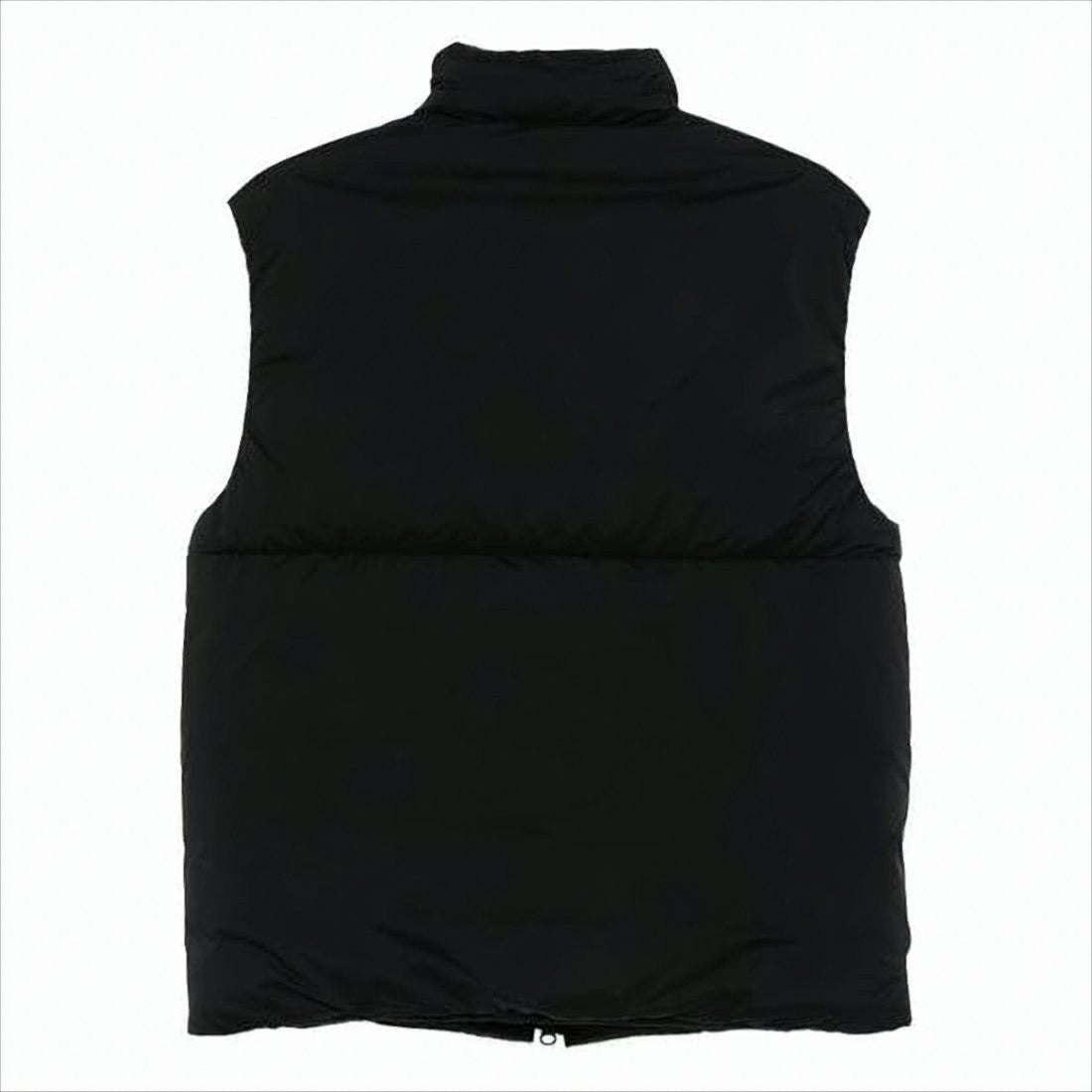 Padded High Collar Vest with Zipper Closure