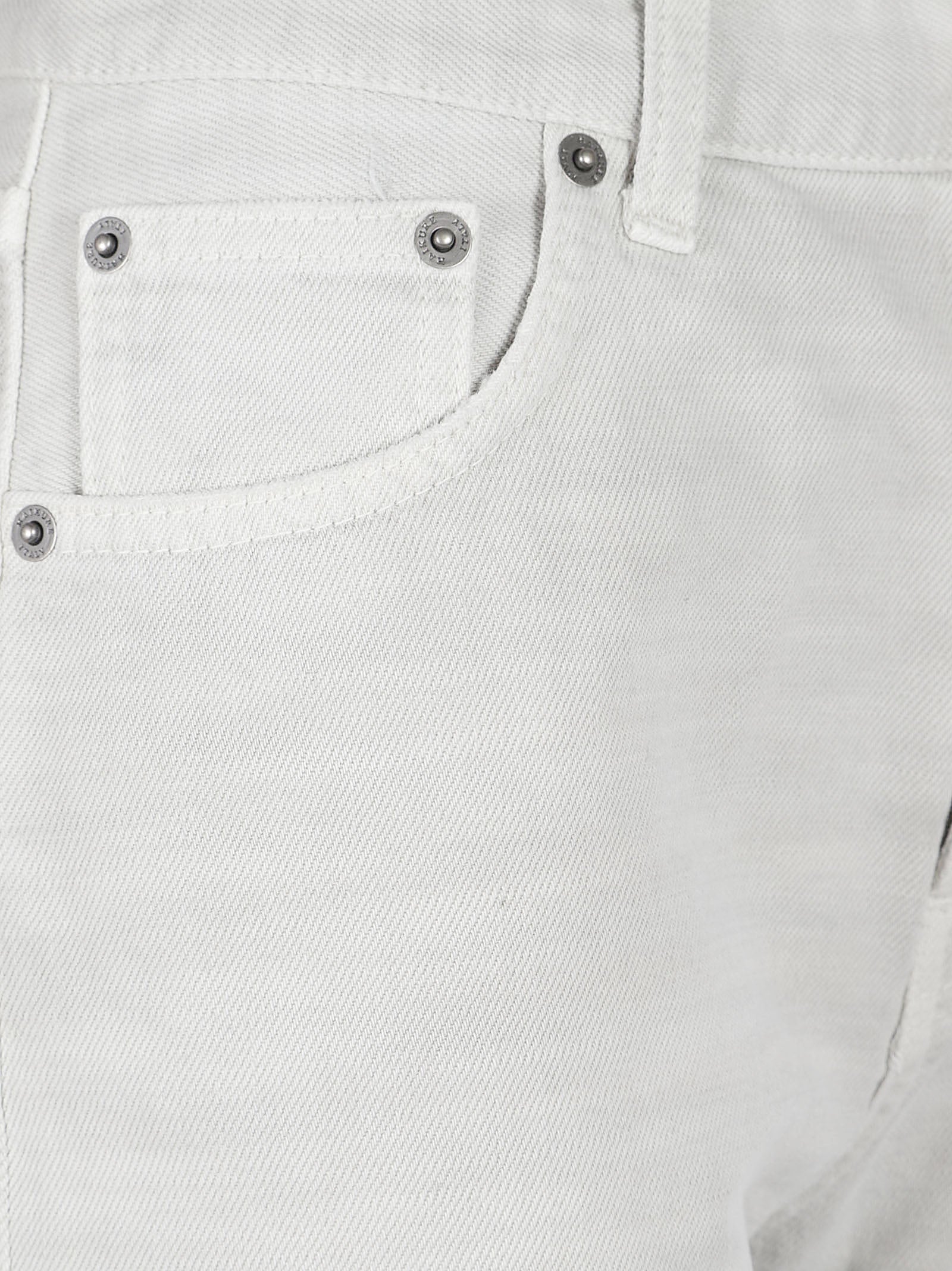 Wide-Leg White Pants