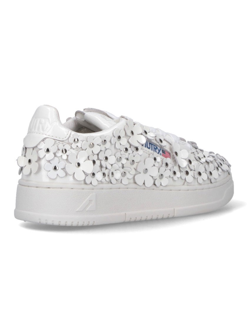 Low-Top White Sneakers