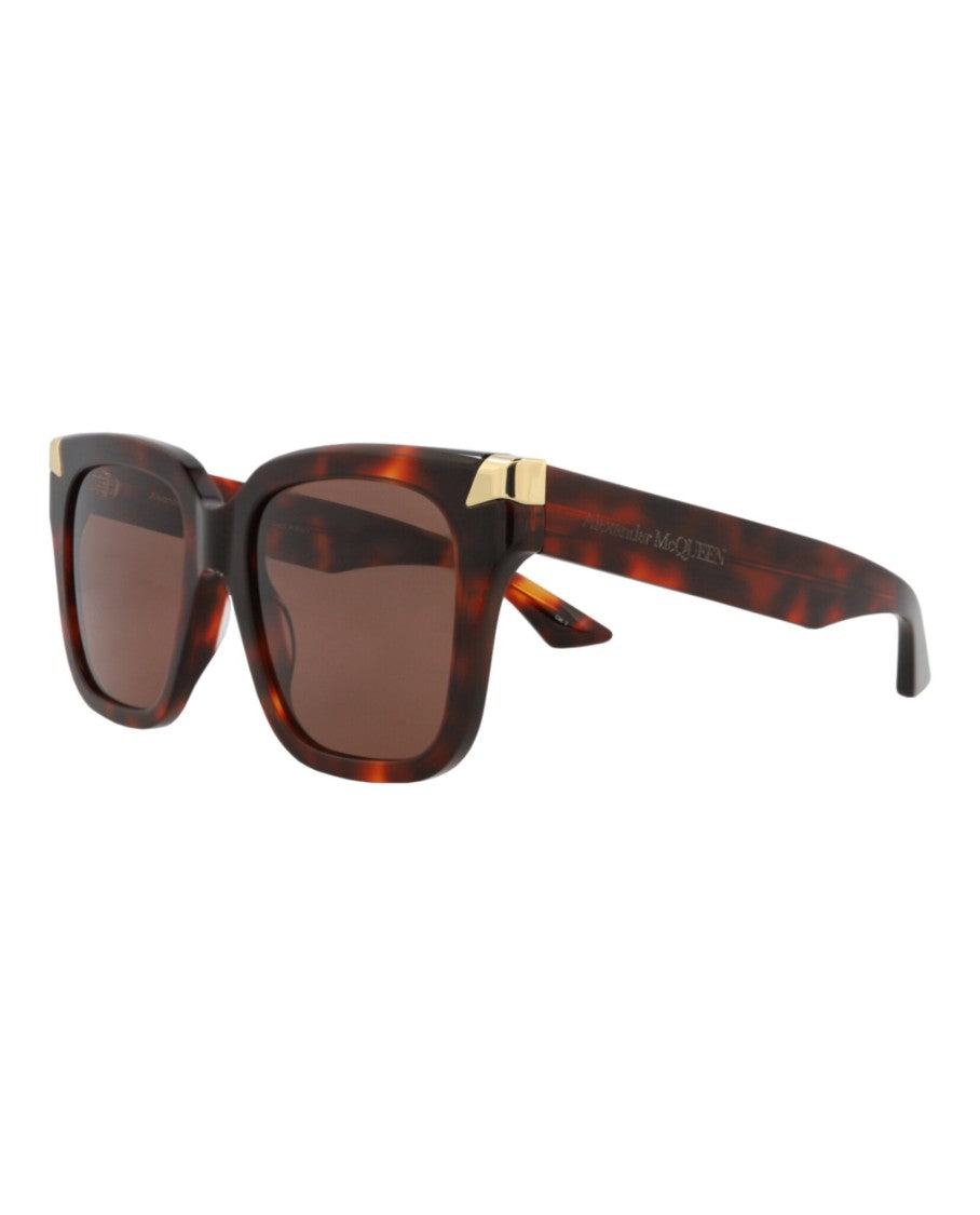 Square-Frame Recycled Acetate Sunglasses