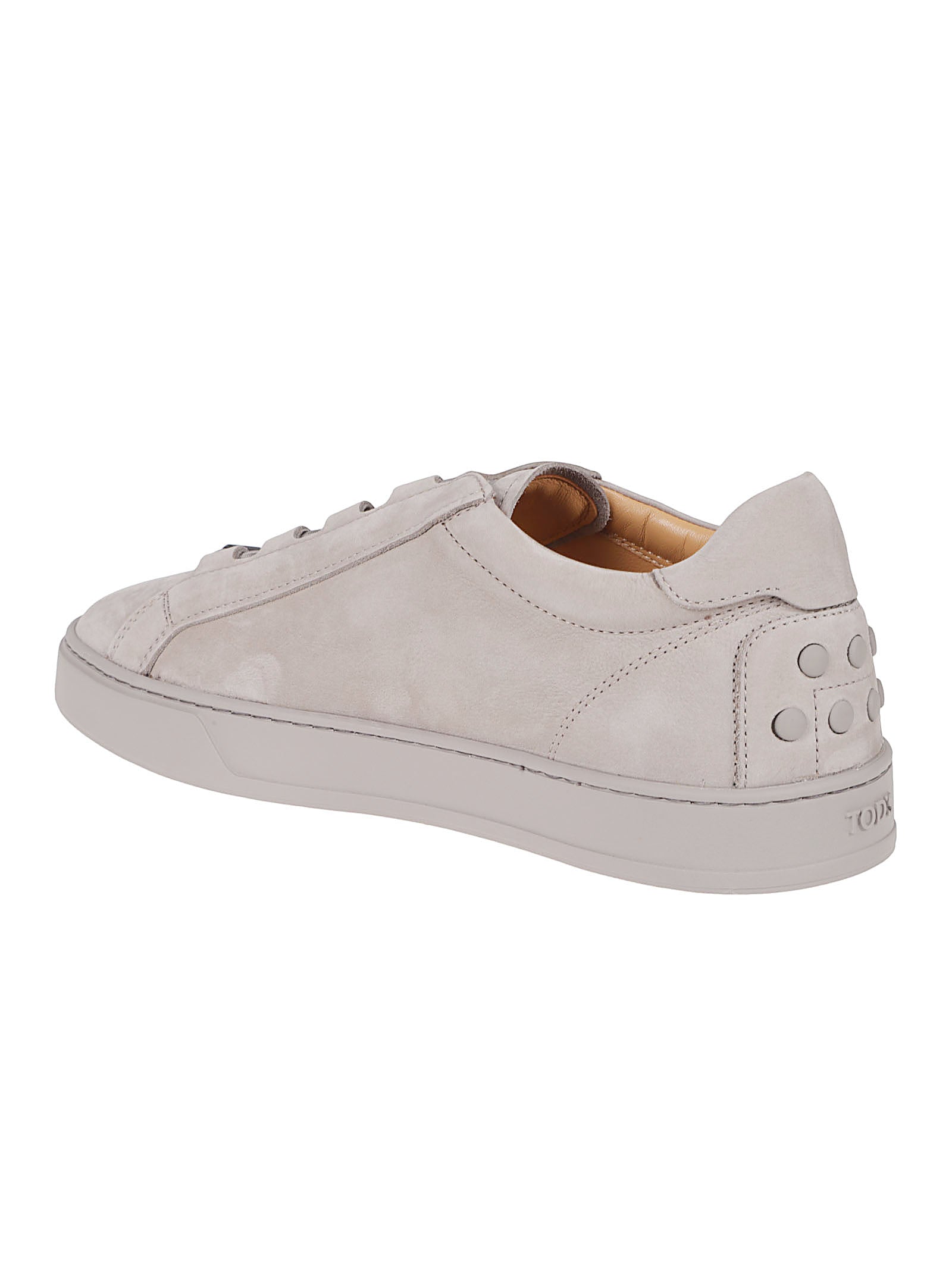 Low-Top Sneakers with Calfskin Upper