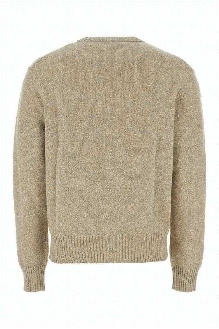 Cropped Cashmere and Wool Blend Cardigan