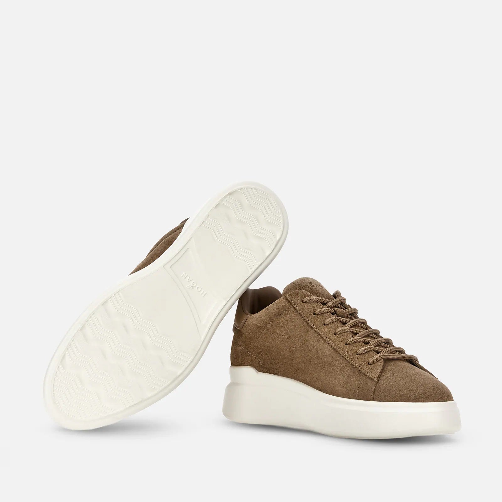 H580 Allacciato H Profilo Sneakers in Beige