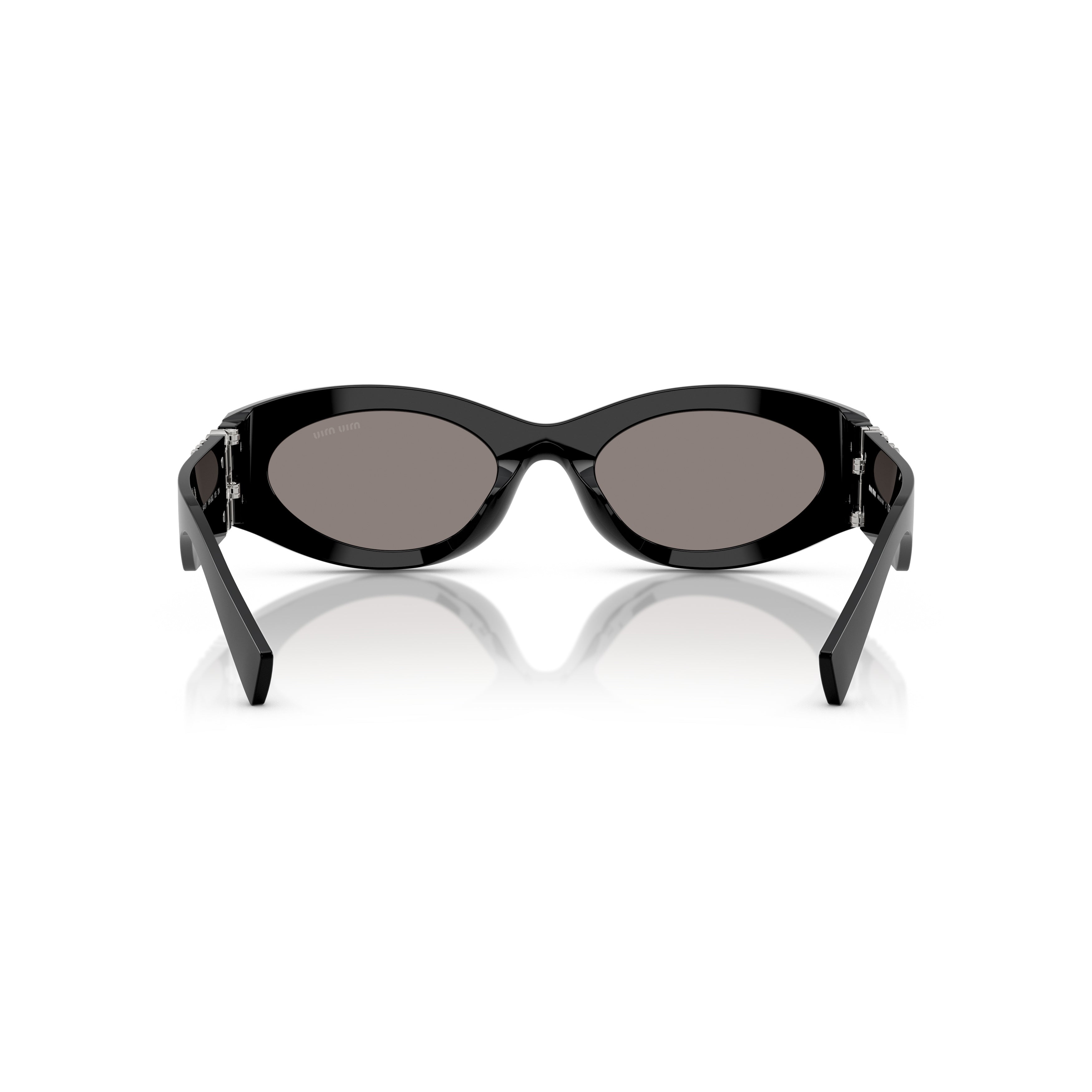 0mu 11ws Elongated Oval Frame Sunglasses