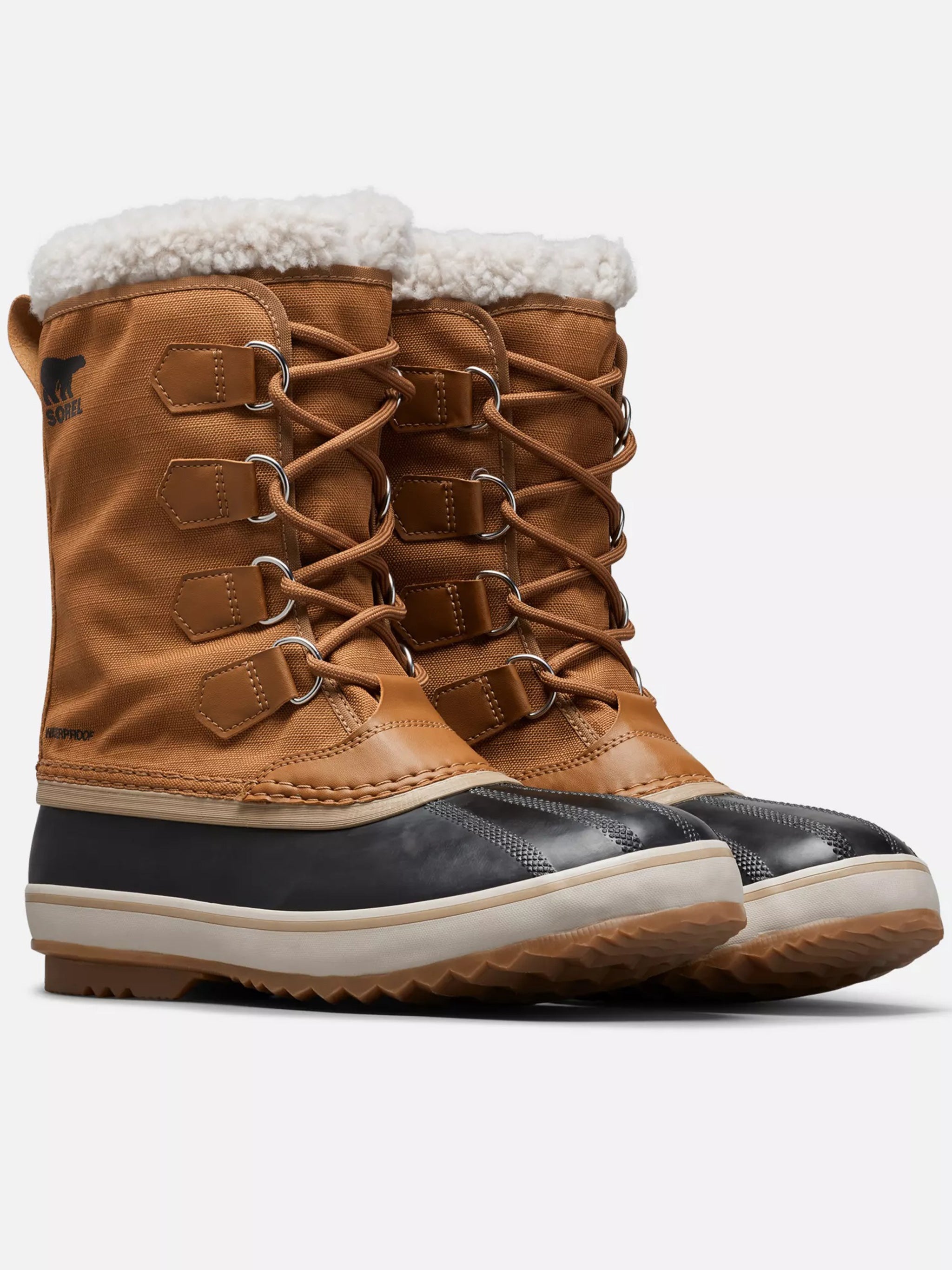 Brown 1964 Pac Pac Nylon Boots