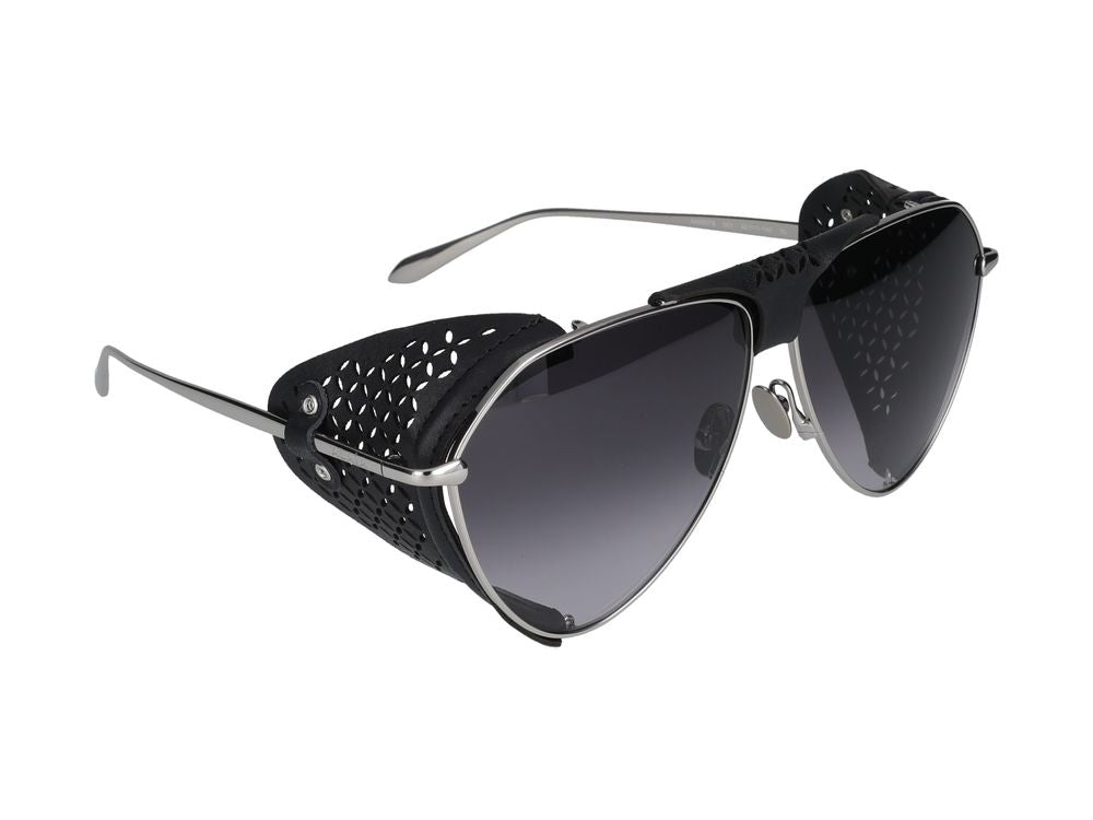 Sunglasses Azzedine Alaia AA0067S 001 silver silver grey 62/11/140