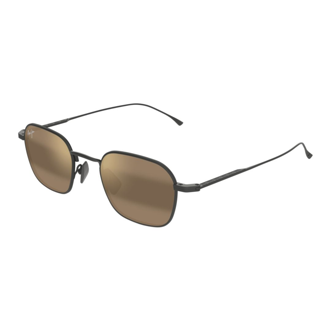 Mekala Matte Finish Rectangular Sunglasses with Adjustable Nose Pads
