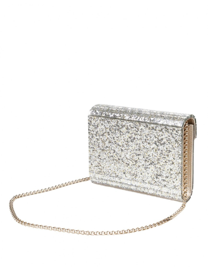 Candy Clutch Bag In Acrylic Fabric