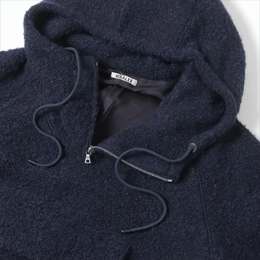 Textured Wool-Alpaca Blend Hoodie