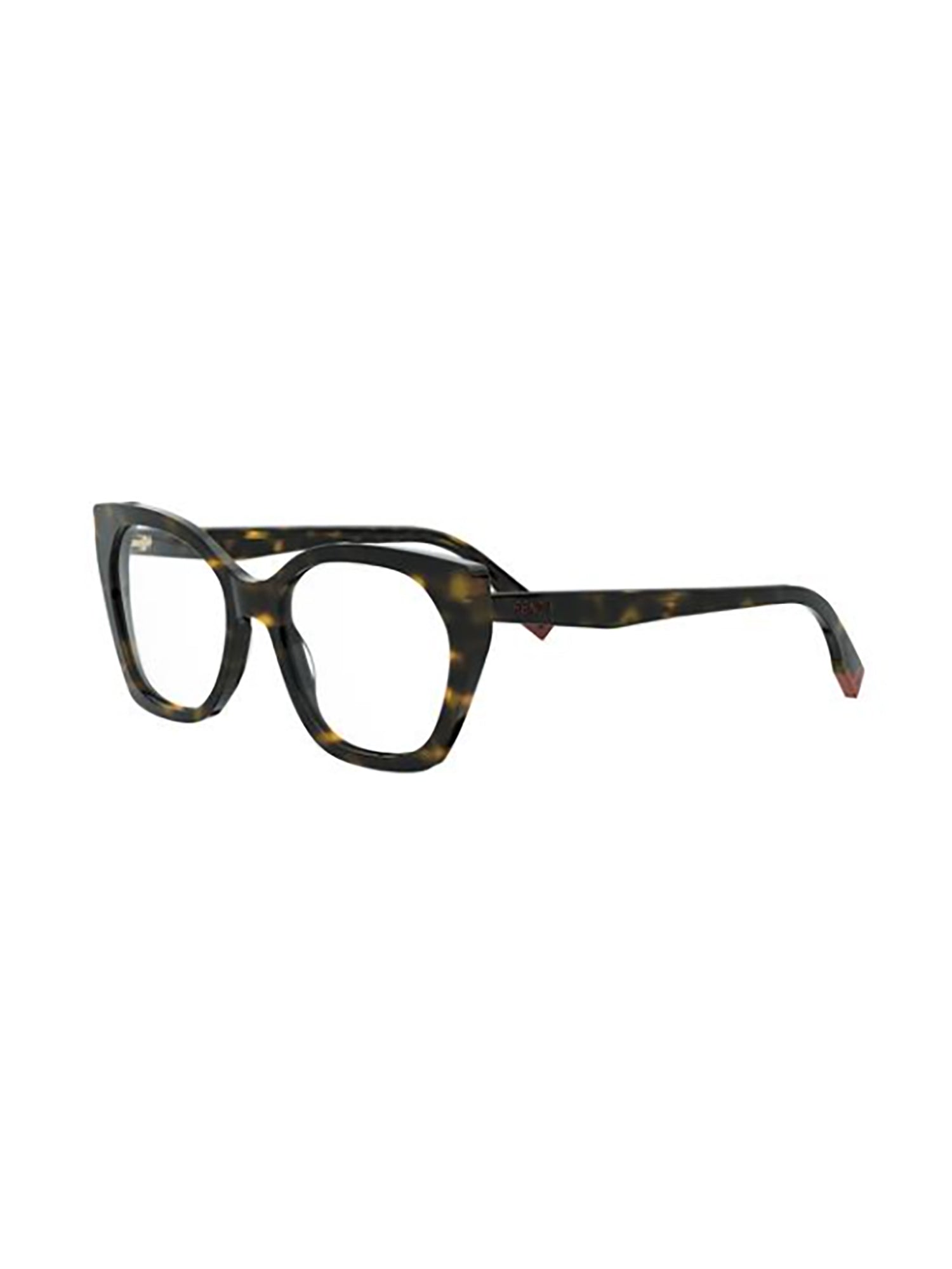 Bold Cat-Eye Tortoiseshell Optical Frames by Fendi