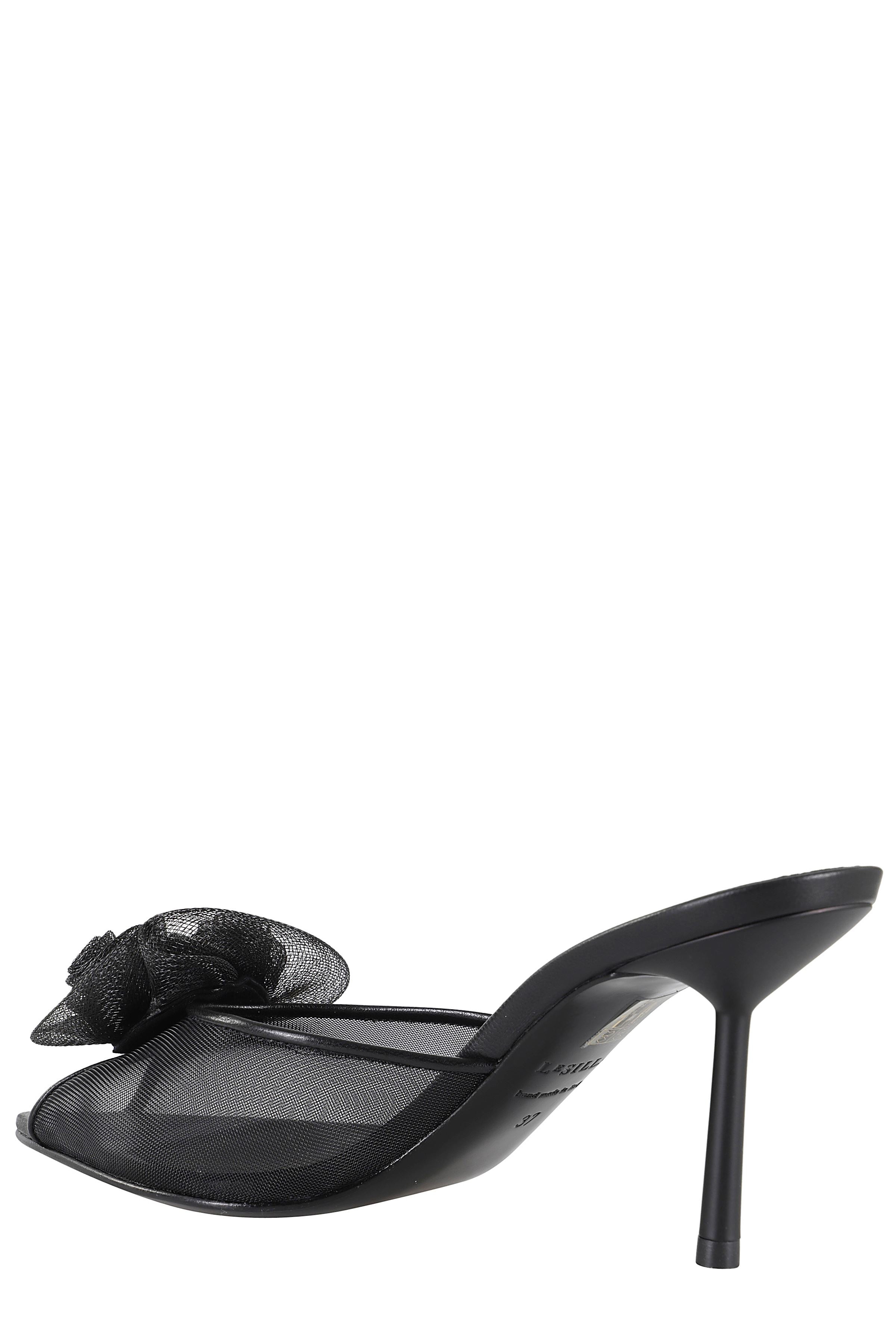 Pointed Toe Sandals with 3D Floral Appliqué