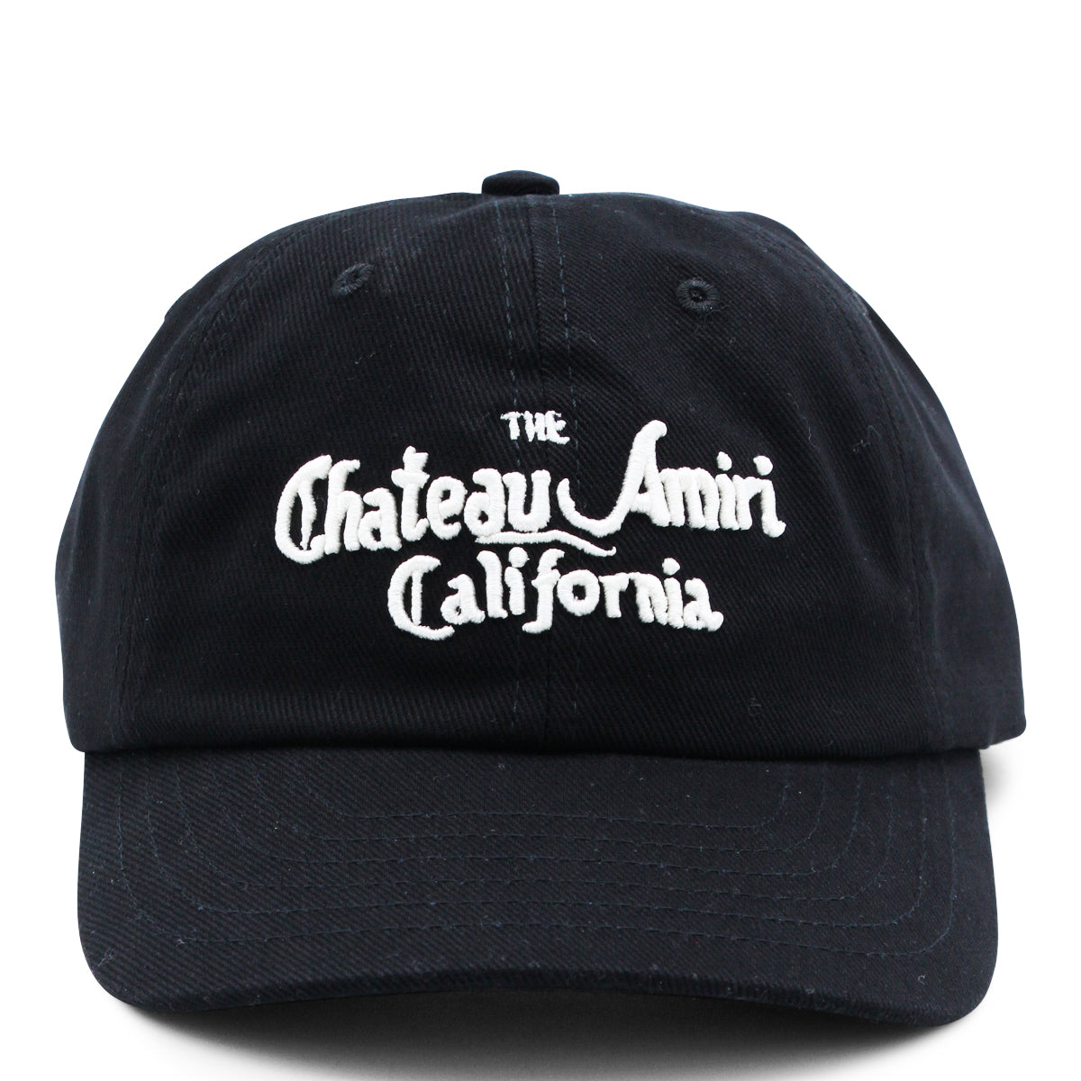 Black Cotton Logo Hat