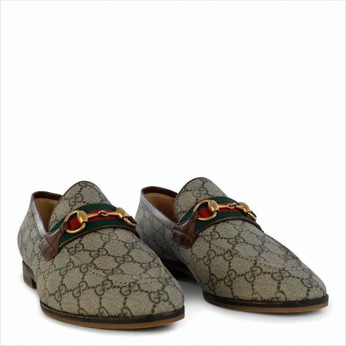 Signature Monogram Canvas Loafers