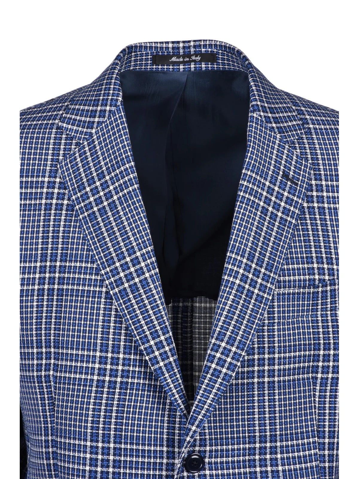 Blue Cotton Linen Jacket