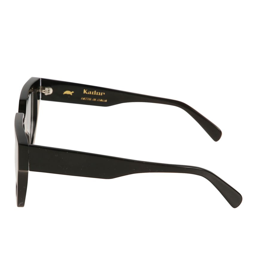 Charlize Oversized Square-Frame Sunglasses with Glossy Finish