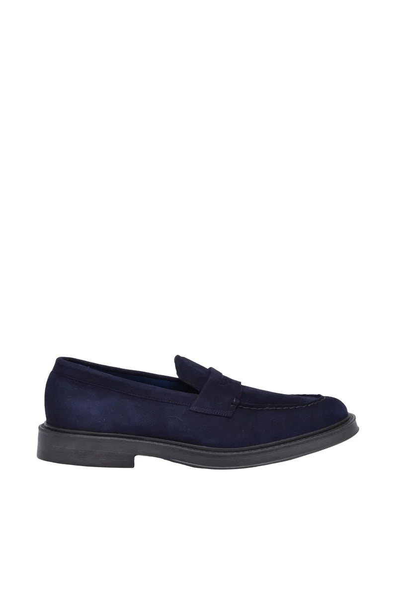 Suede Loafer - Blue