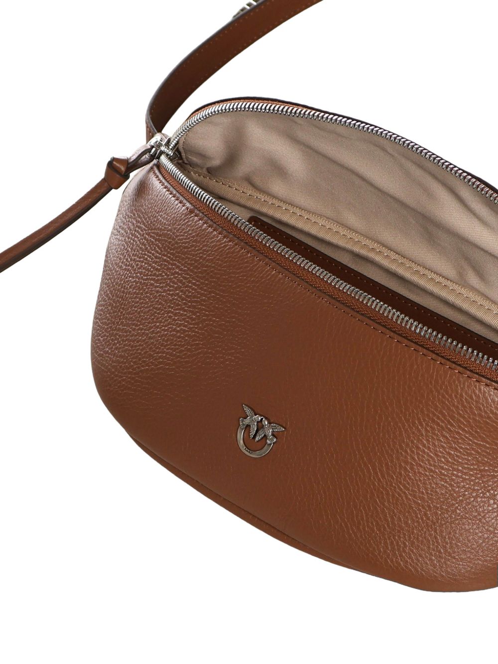 Compact Smooth Leather Belt Bag