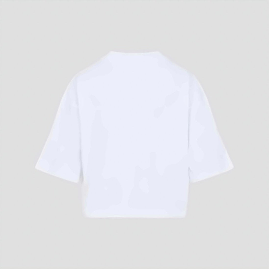 Relaxed-Fit Cotton T-Shirt with Textured Lettering