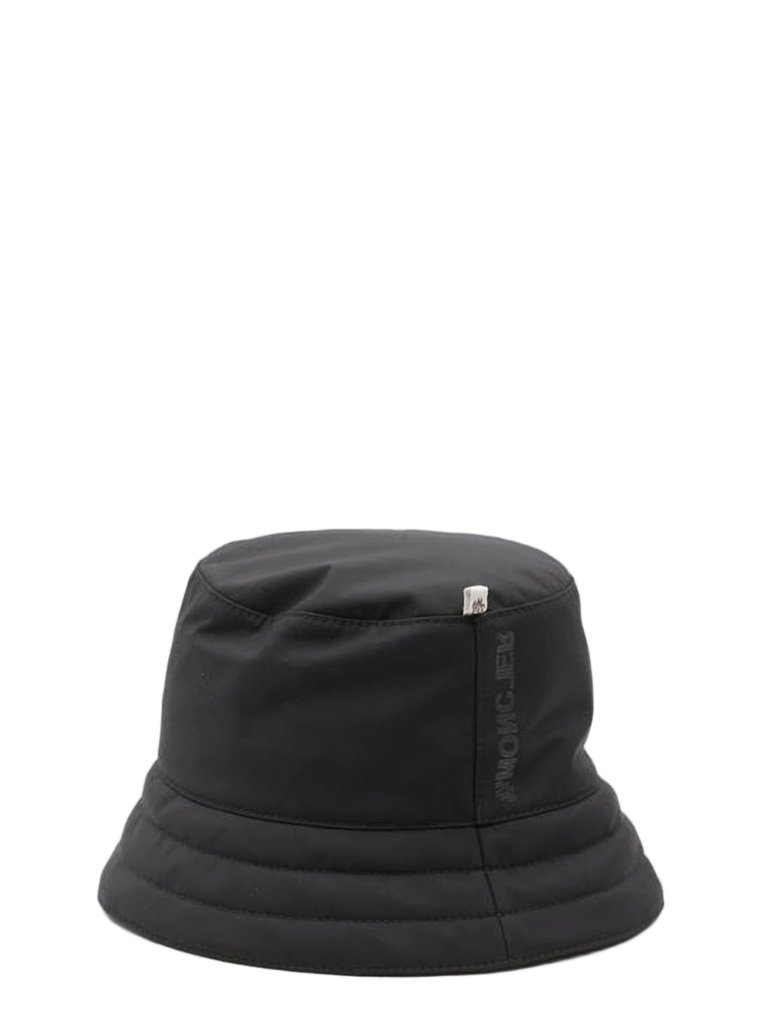 Sleek Black Nylon Bucket Hat
