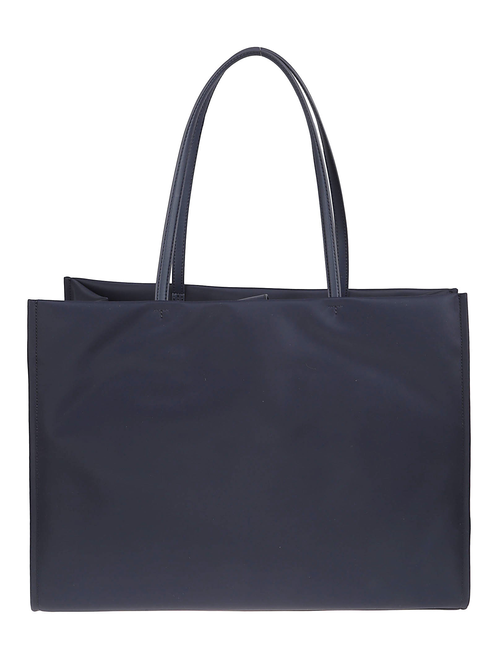 Rectangular Nylon Tote Bag with Embossed Logo