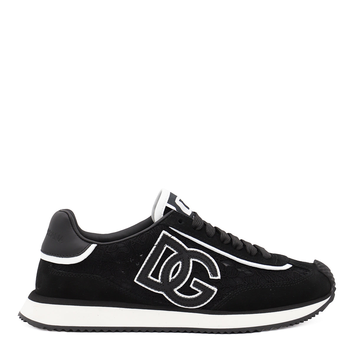 Black And White Dg Cushion Sneakers