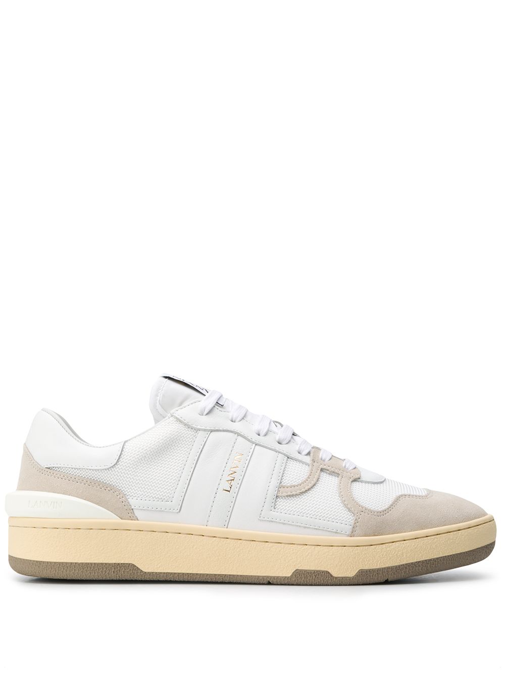 Low-Top Sneakers with Lace-Up Fastening