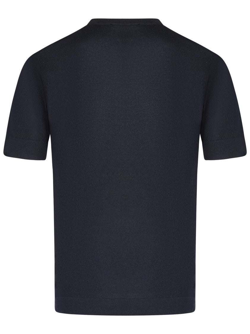 Nuvola Model Silk-Cashmere Blend T-Shirt