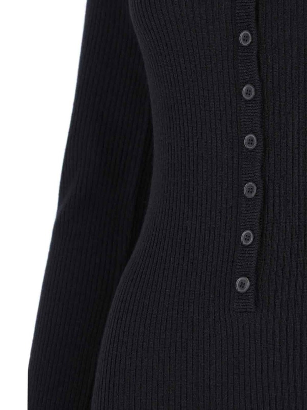 Nili Lotan "Roxy" Maxi Knitted Dress Black