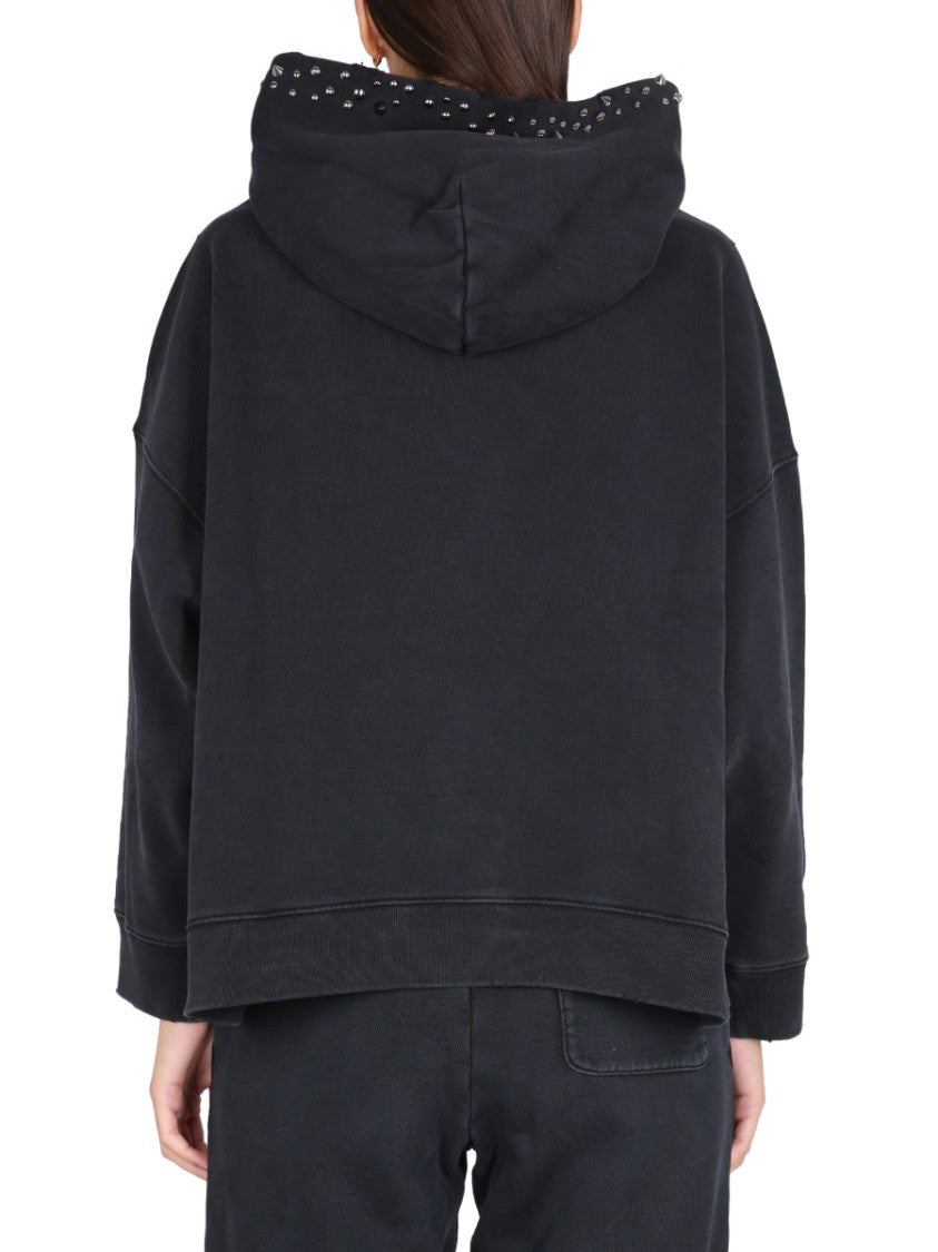 Sweatshirt With Studs
