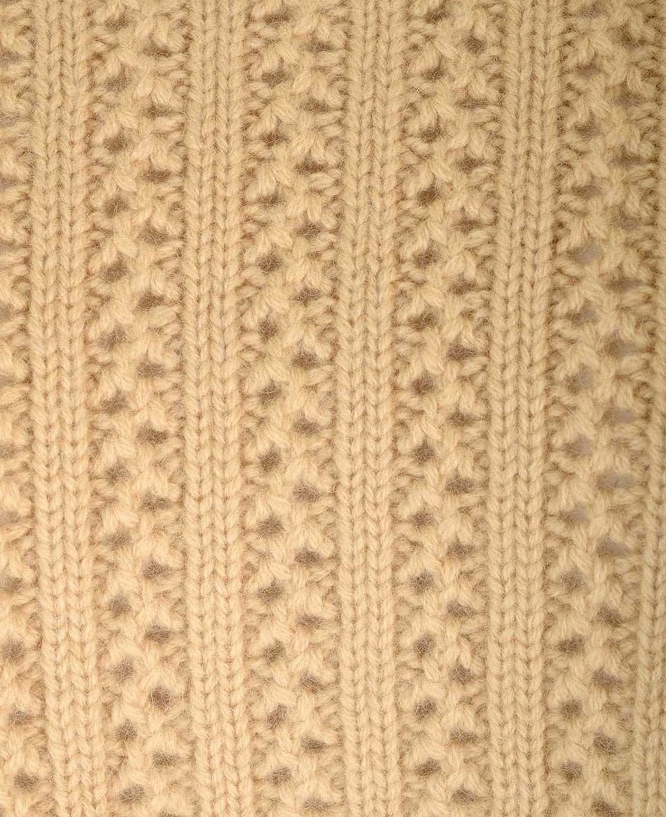 Textured Knit Cropped Turtleneck Sweater