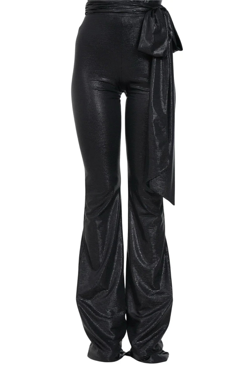 Jazz Pants Lycra Polyester Elastane - Black