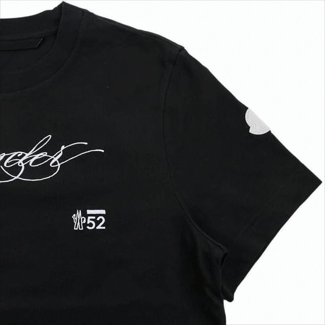 Short-Sleeve Cotton T-Shirt with Script Logo