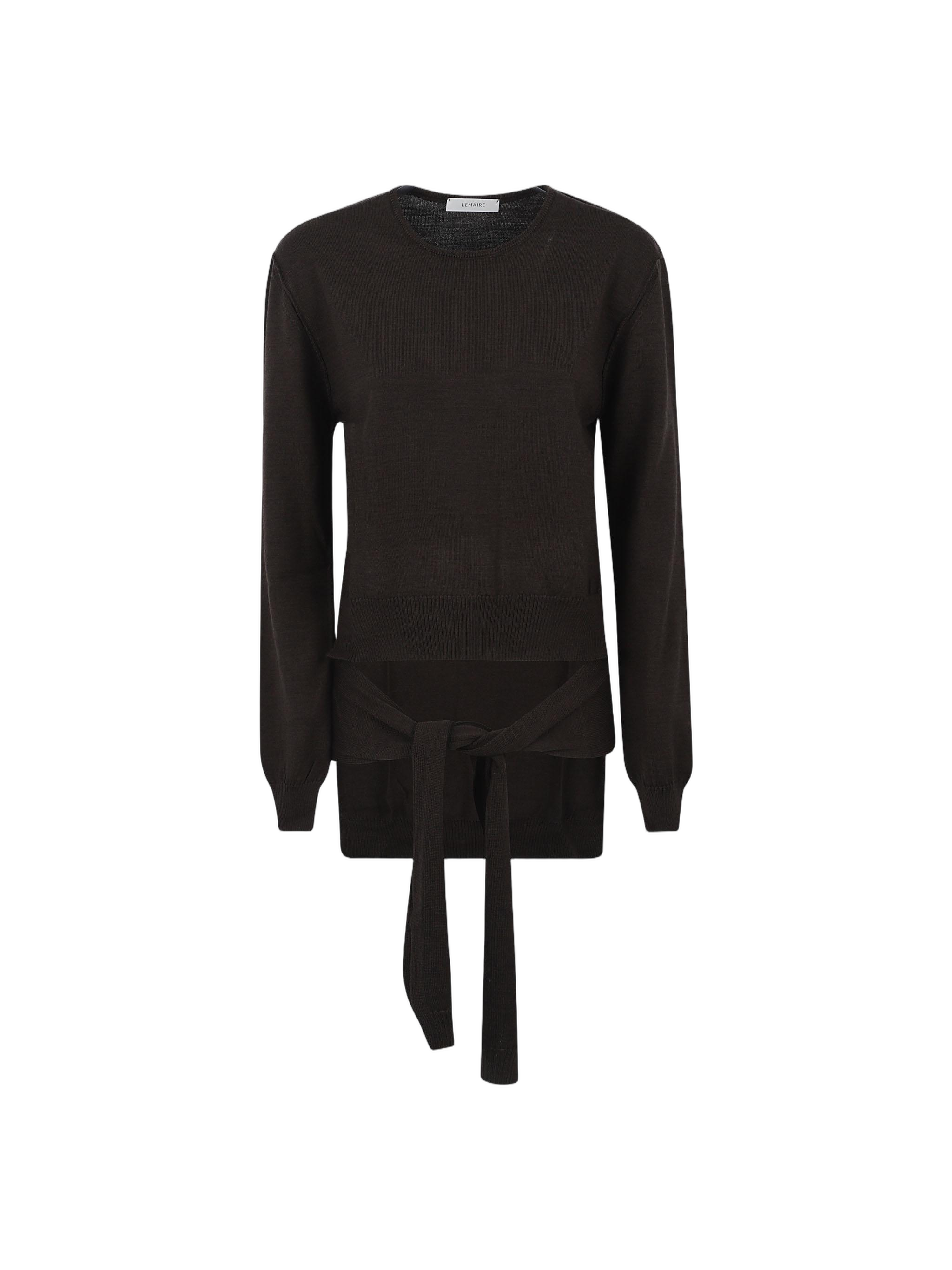 Trompe L'Oeil Crew Neck Jumper