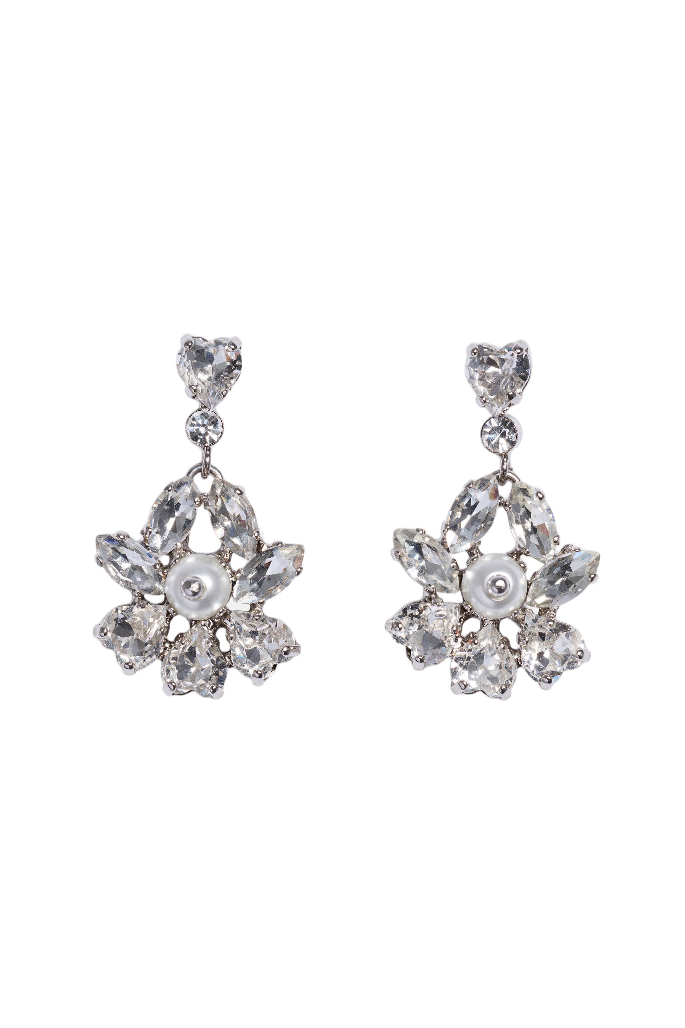 Heartbloom Drop Earrings