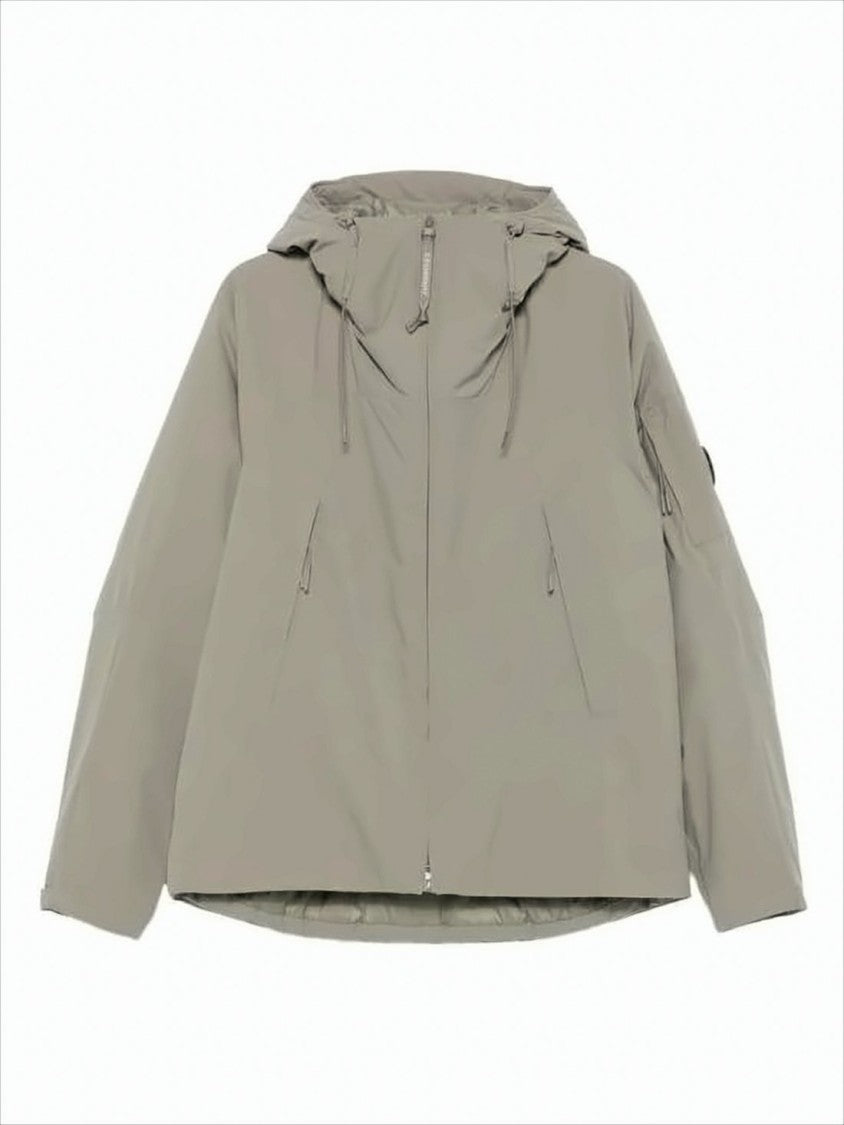 Relaxed-Fit Minimalist Jacket With Adjustable Hood