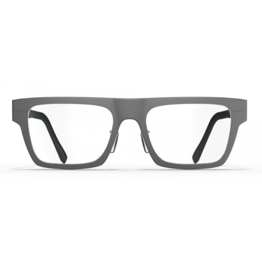 Bf1089 Knightsbridge Matte Finish Grey Titanium Eyeglasses with Adjustable Nose Pads
