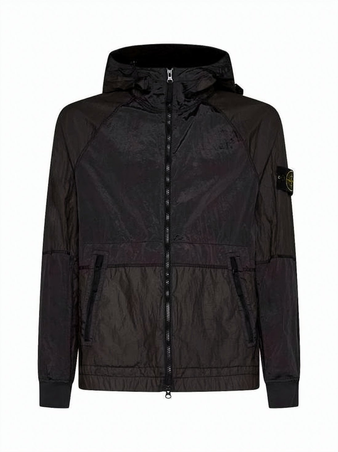 Hooded Lightweight Black Jacket