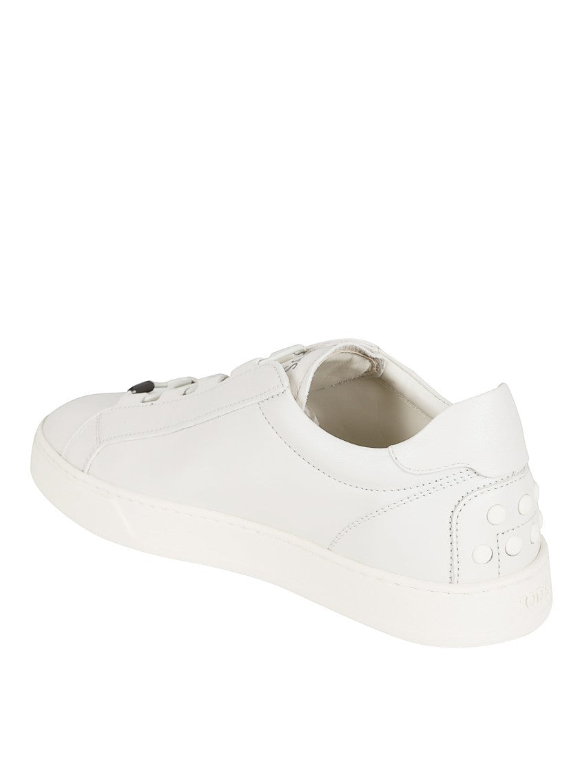 Calfskin Sneakers With Design