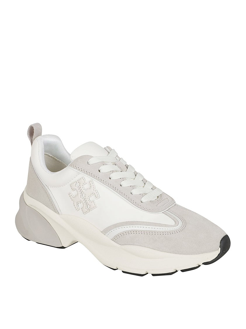 Refined Sneakers With Artful Suede