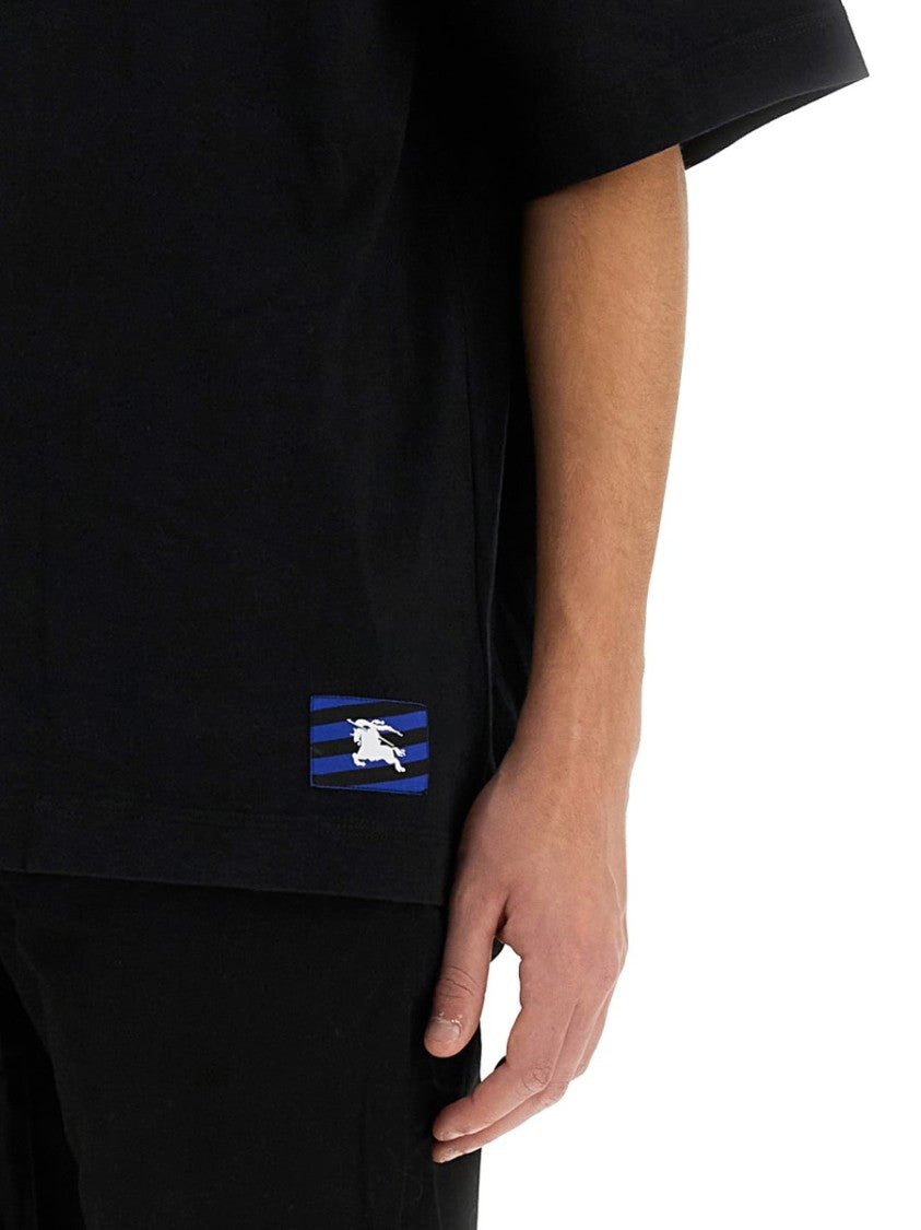 Ekd Patch T-Shirt In Soft Cotton