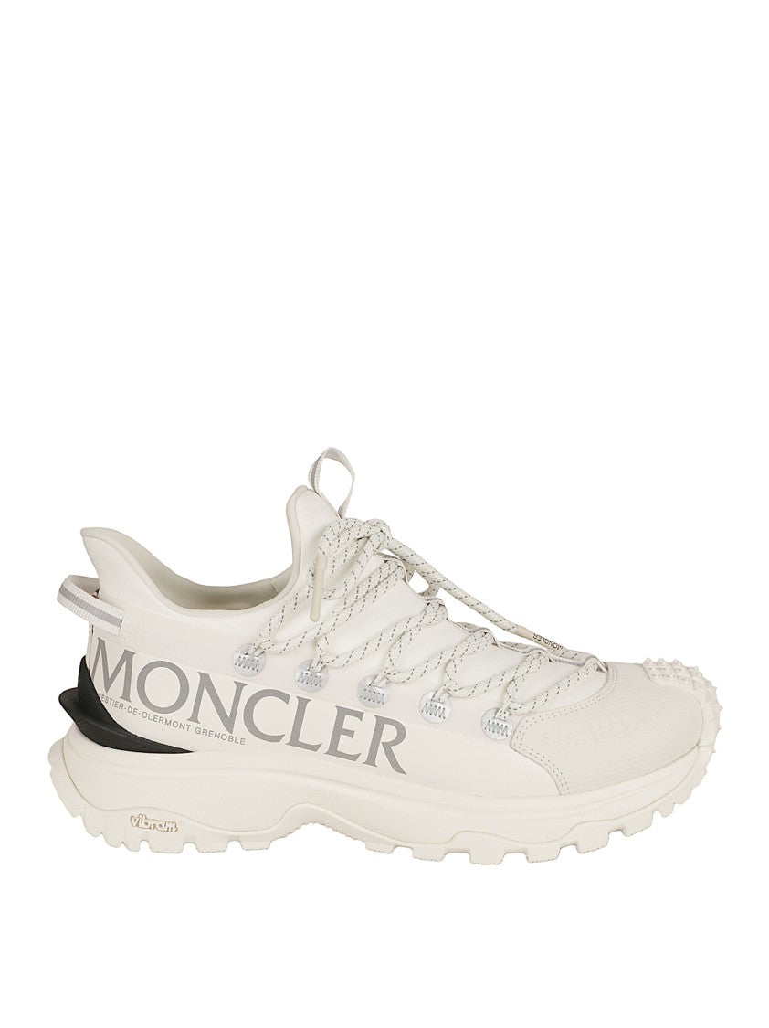 White Performance Sneakers With Tpu Spoiler