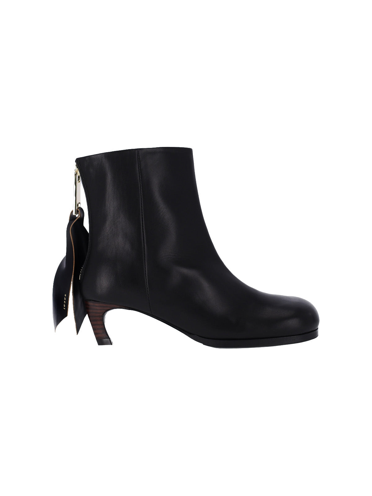 "Puller" Ankle Boots – Black